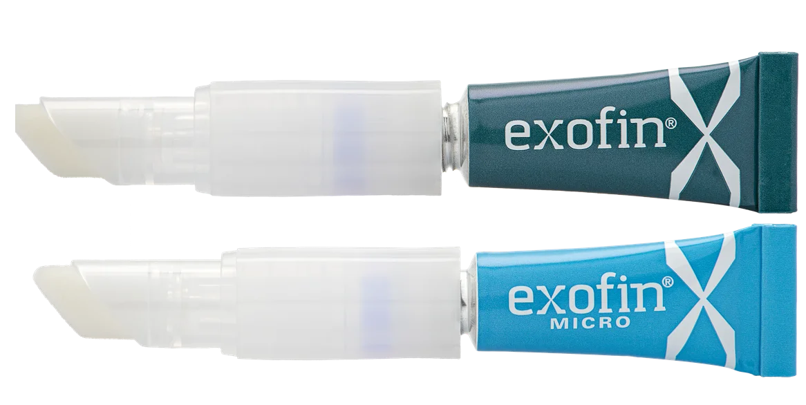 Exofin doku yapıştırıcı cilt kapama için topikal adeziv